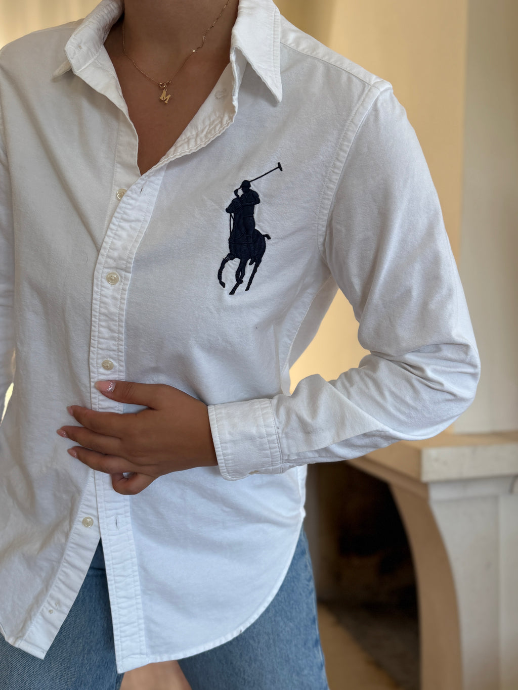 Camisa Ralph Lauren 100% Algodão - Tamanho M