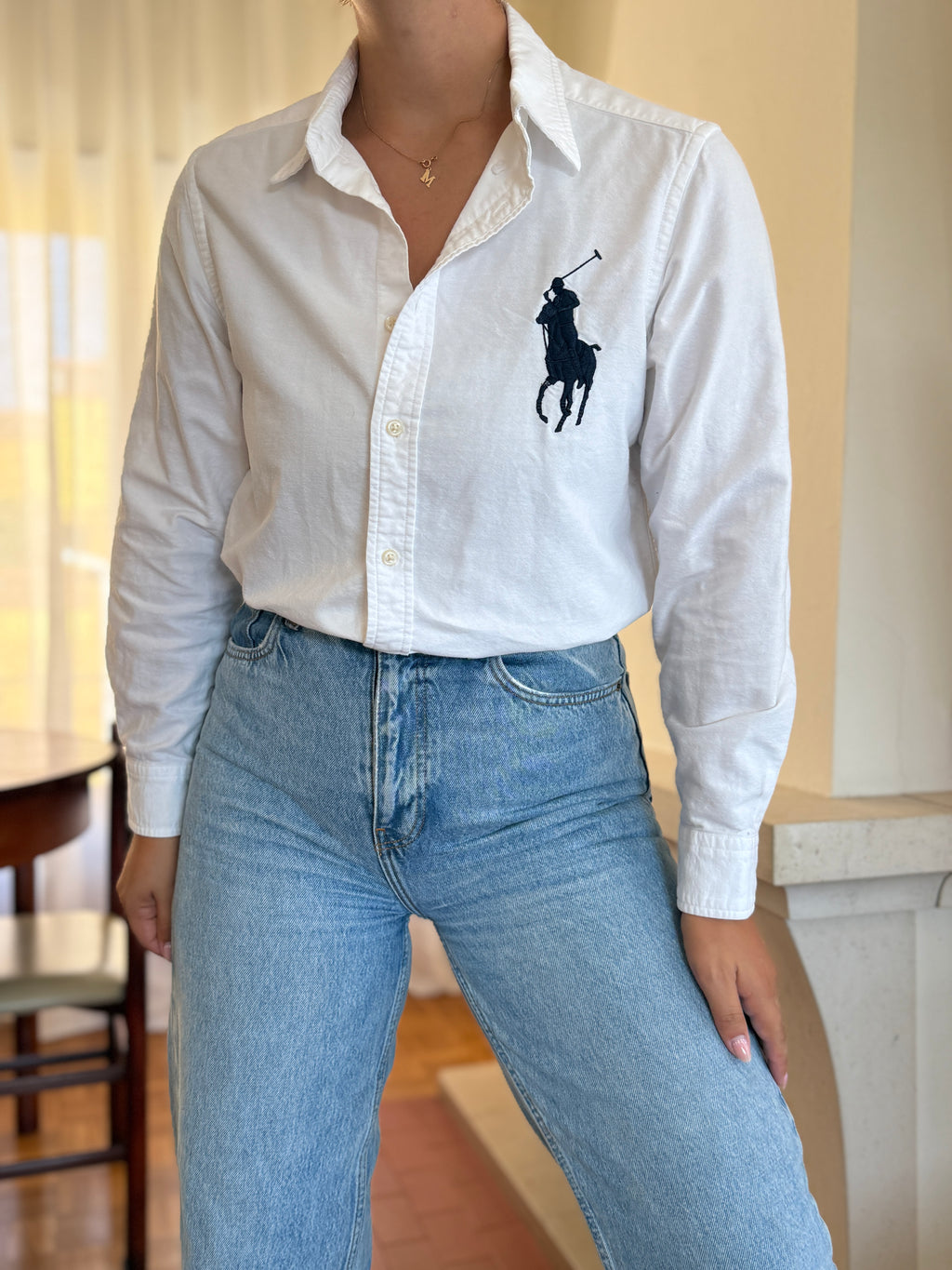 Camisa Ralph Lauren 100% Algodão - Tamanho M