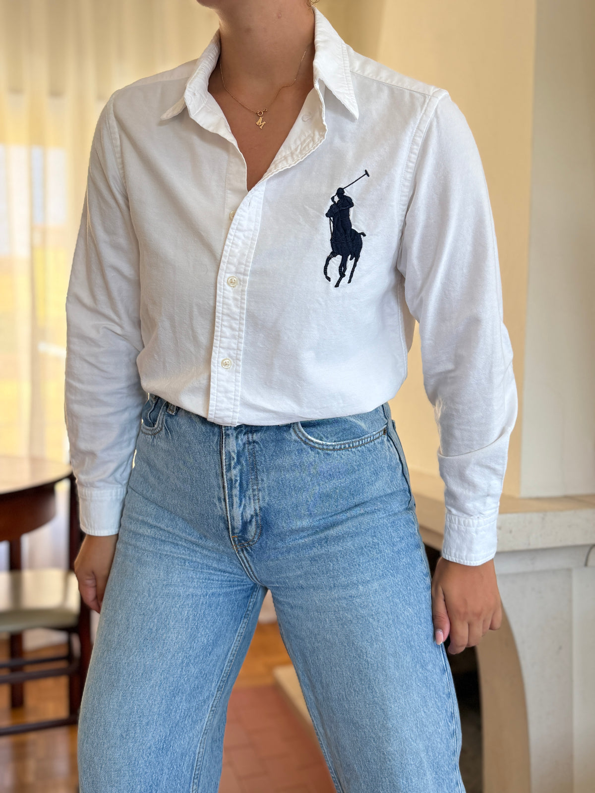 Camisa Ralph Lauren 100% Algodão - Tamanho M