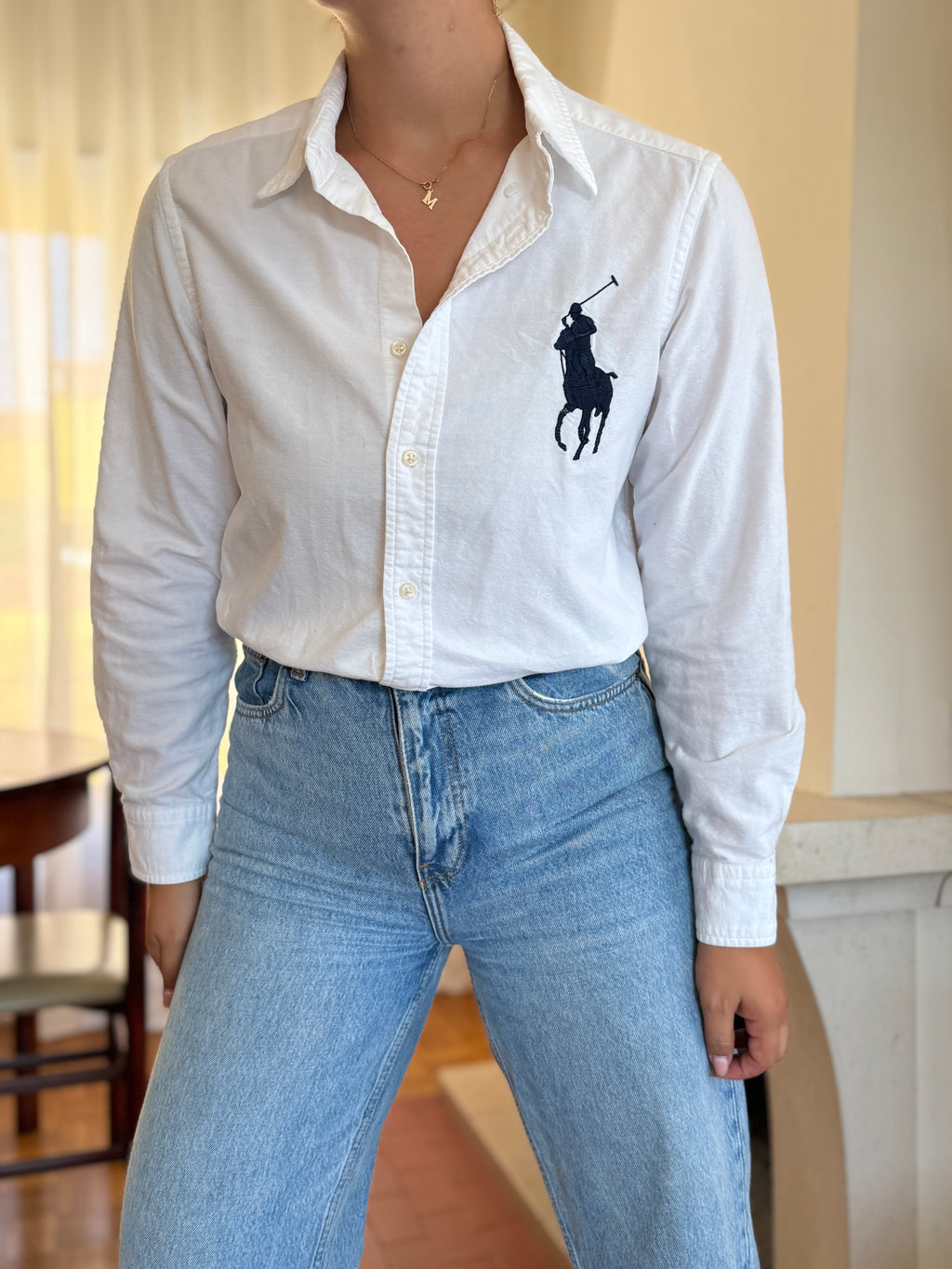 Camisa Ralph Lauren 100% Algodão - Tamanho M