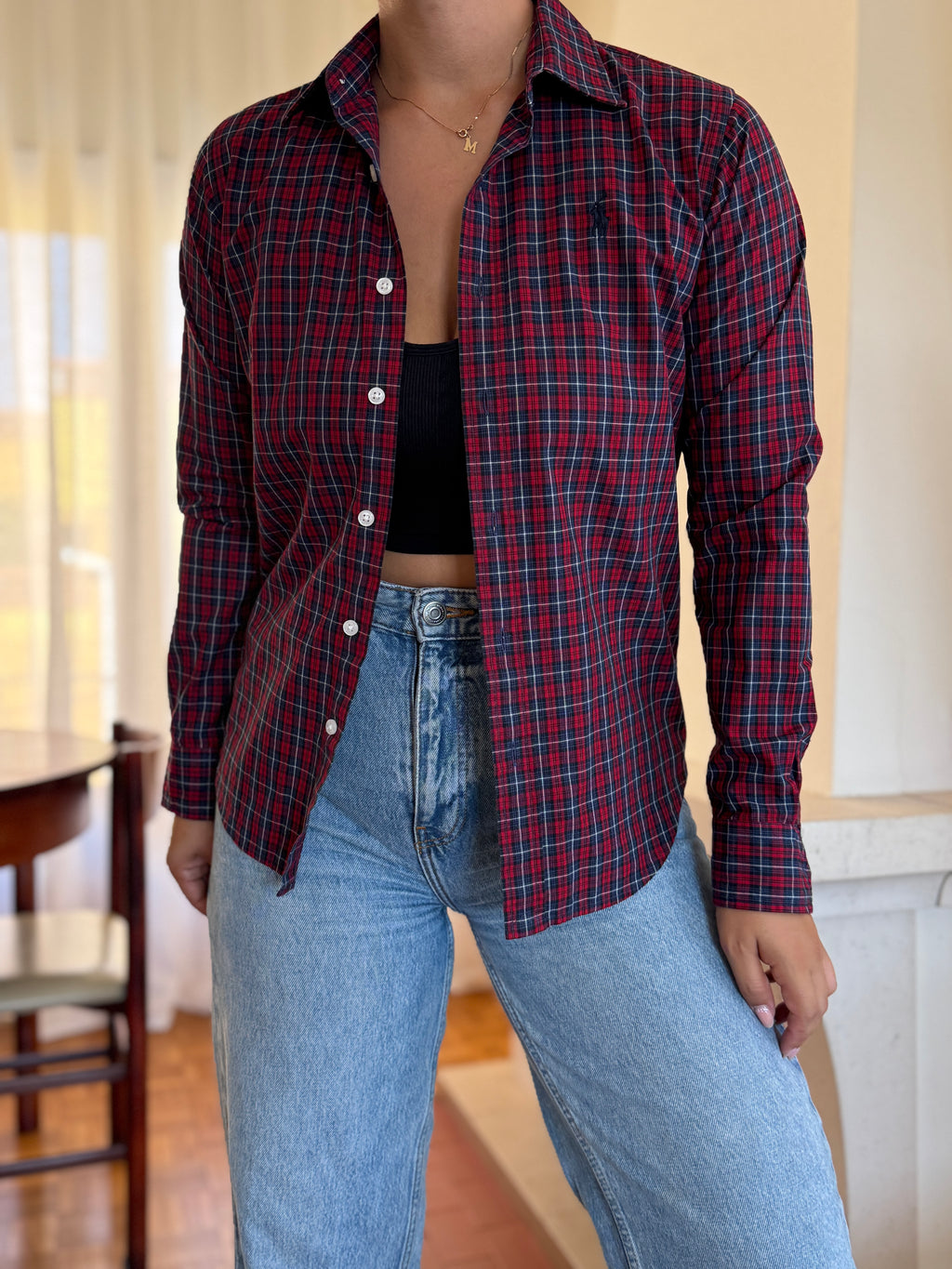 Camisa Ralph Lauren 100% Algodão - Tamanho S