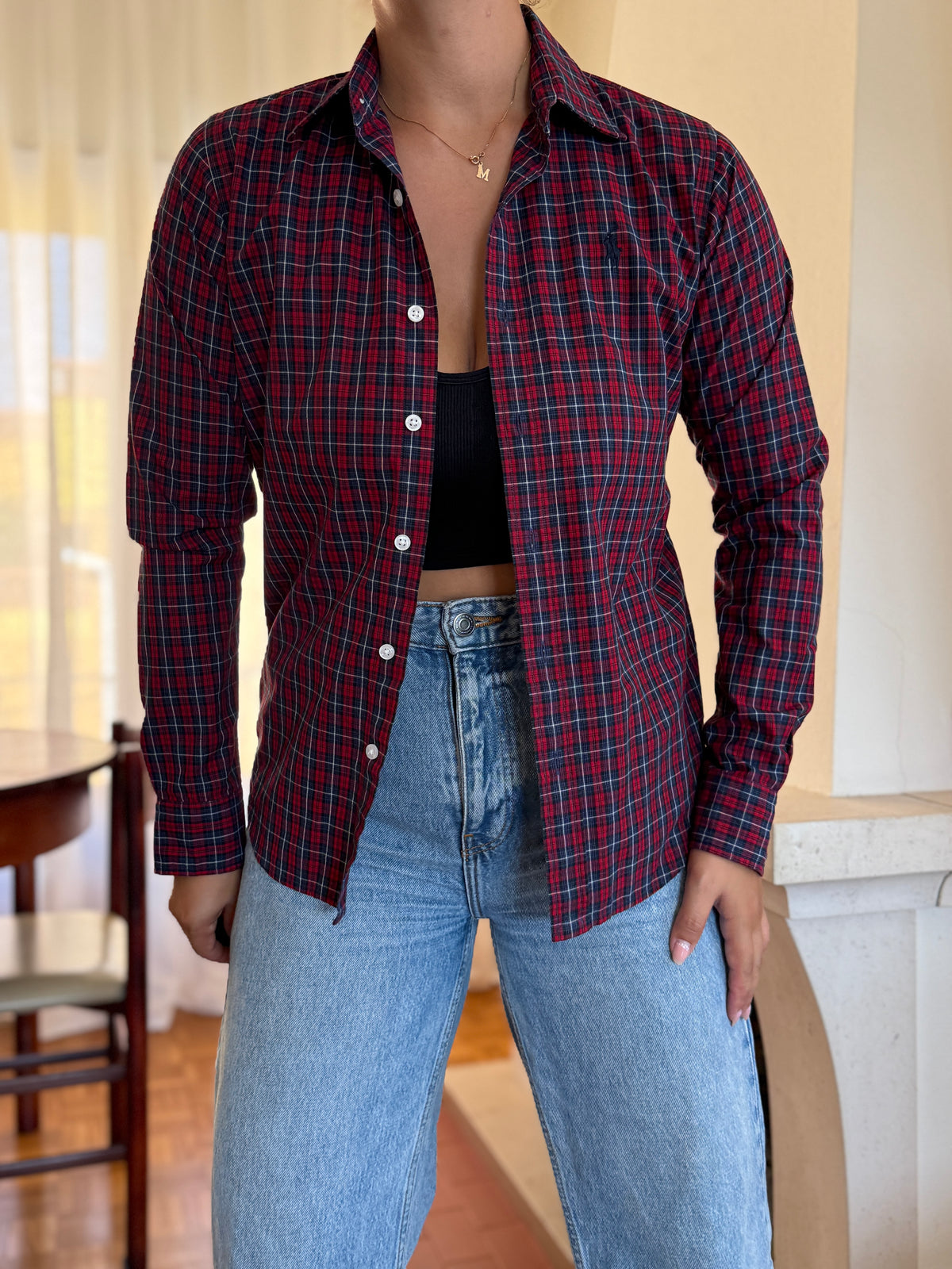 Camisa Ralph Lauren 100% Algodão - Tamanho S