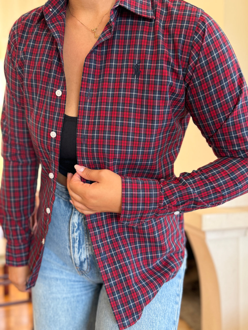 Camisa Ralph Lauren 100% Algodão - Tamanho S