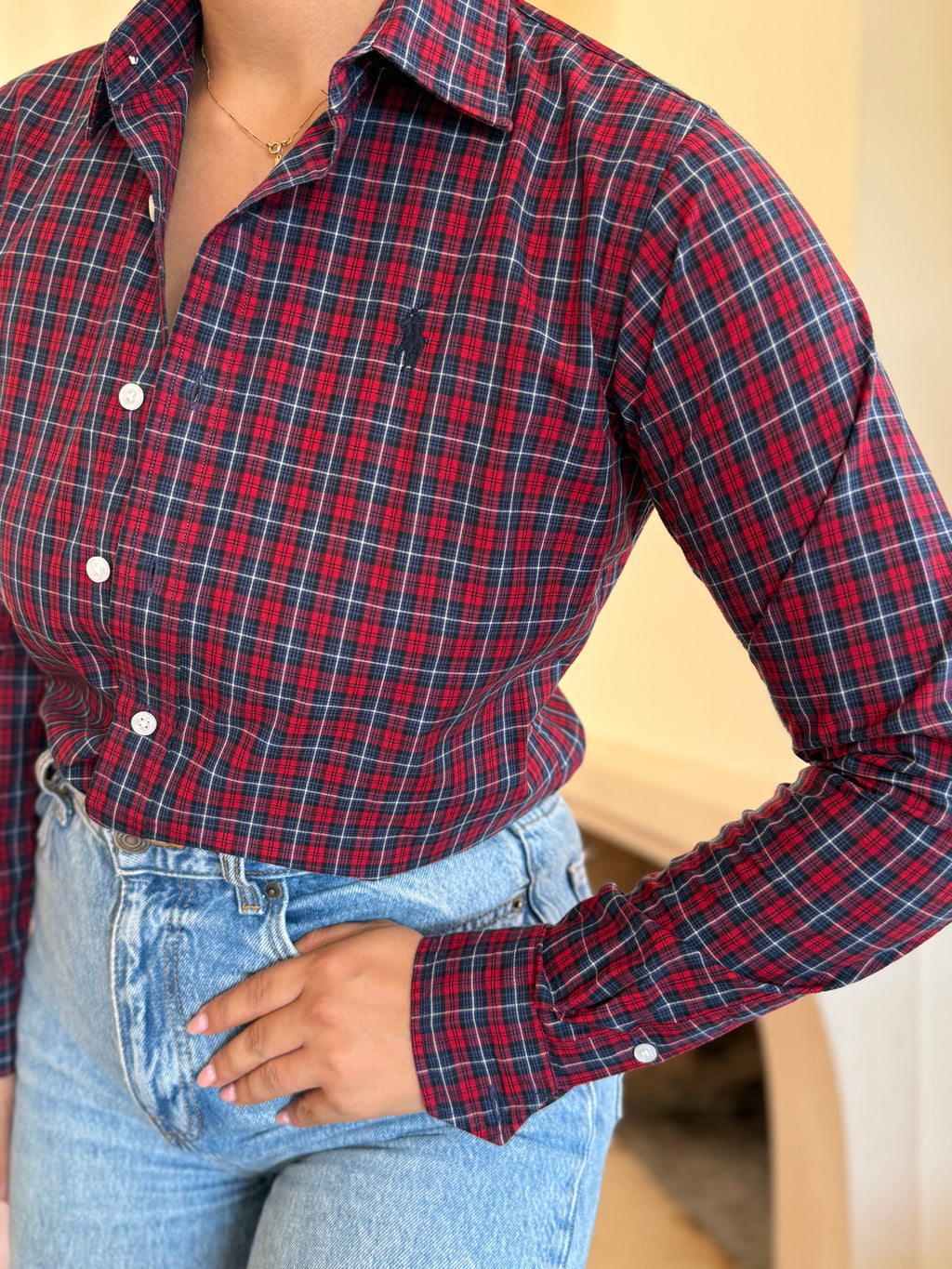 Camisa Ralph Lauren 100% Algodão - Tamanho S