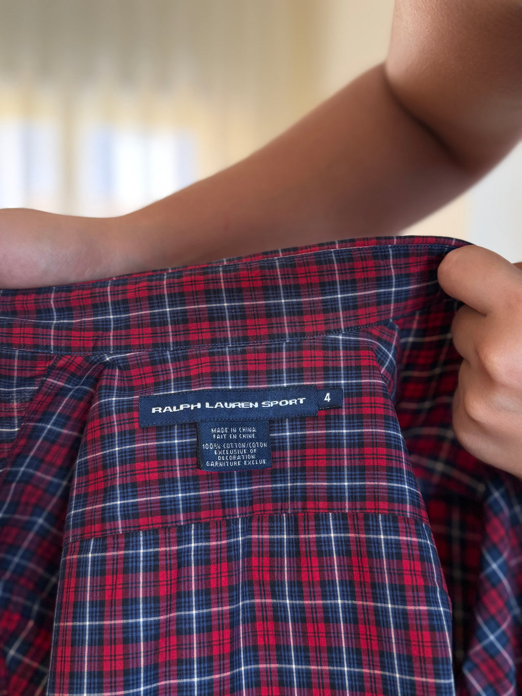 Camisa Ralph Lauren 100% Algodão - Tamanho S