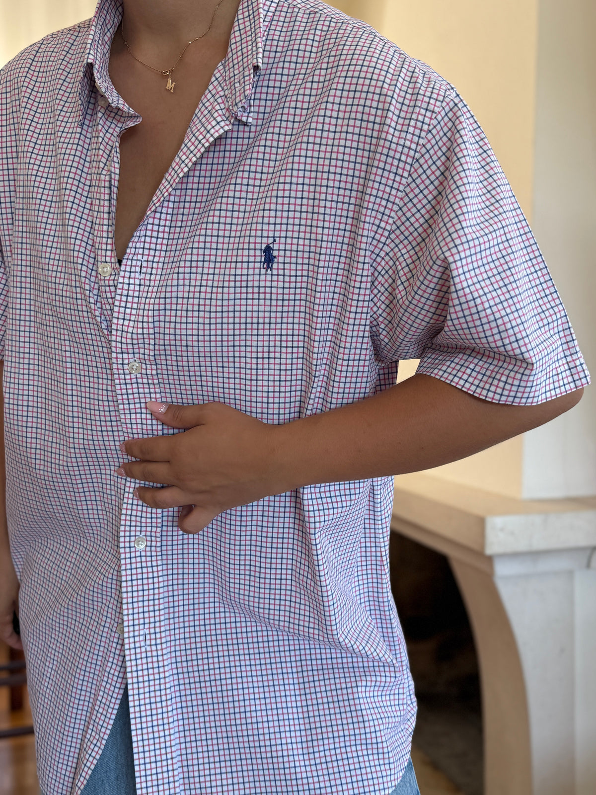 Camisa Ralph Lauren 100% Algodão - Tamanho XL