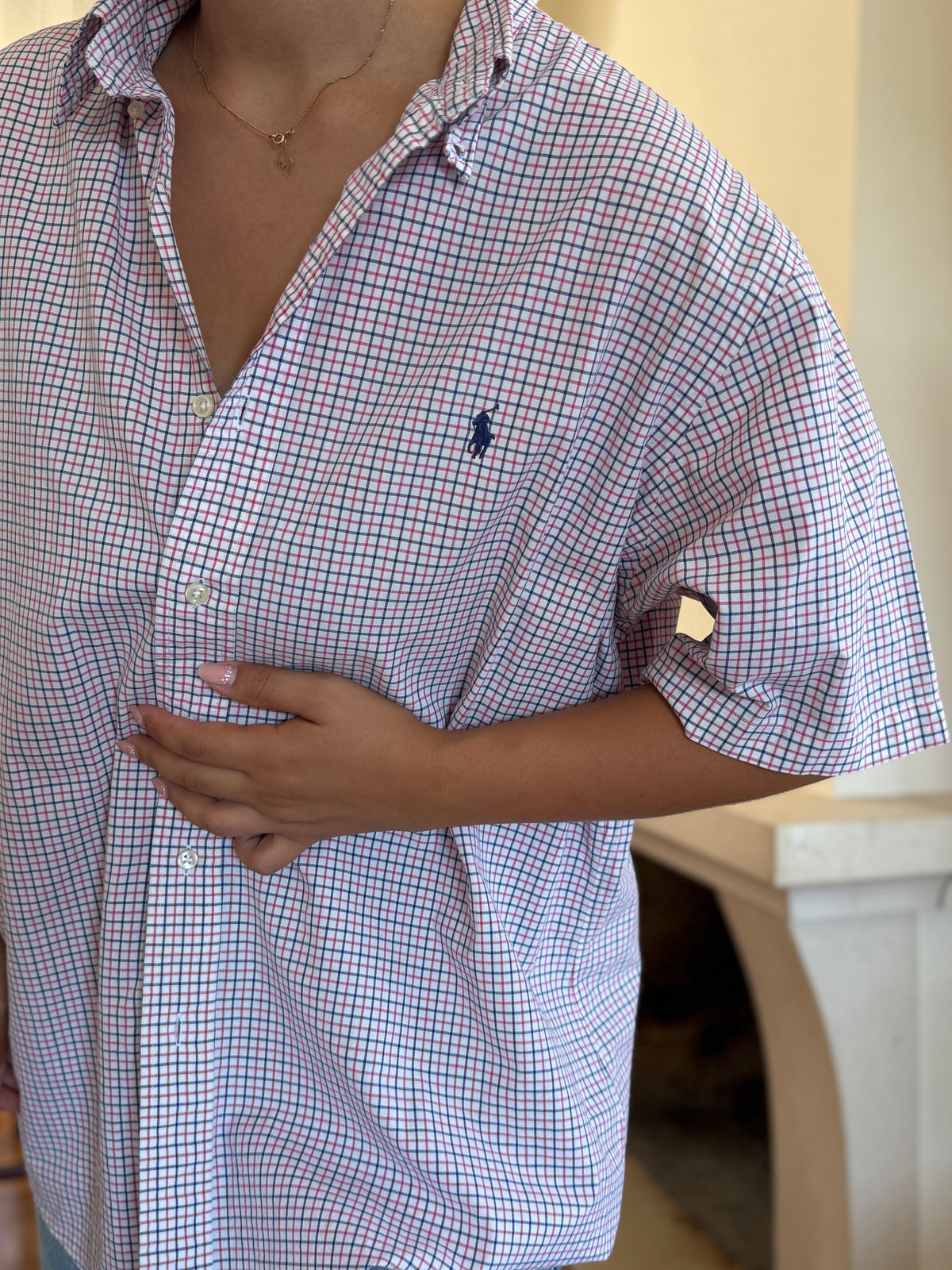 Camisa Ralph Lauren 100% Algodão - Tamanho XL