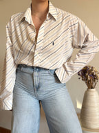 Camisa Polo Ralph Lauren Diagonal Multi-Stripe – Vintage Curated