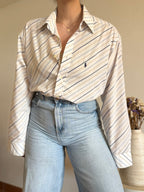 Camisa Polo Ralph Lauren Diagonal Multi-Stripe – Vintage Curated