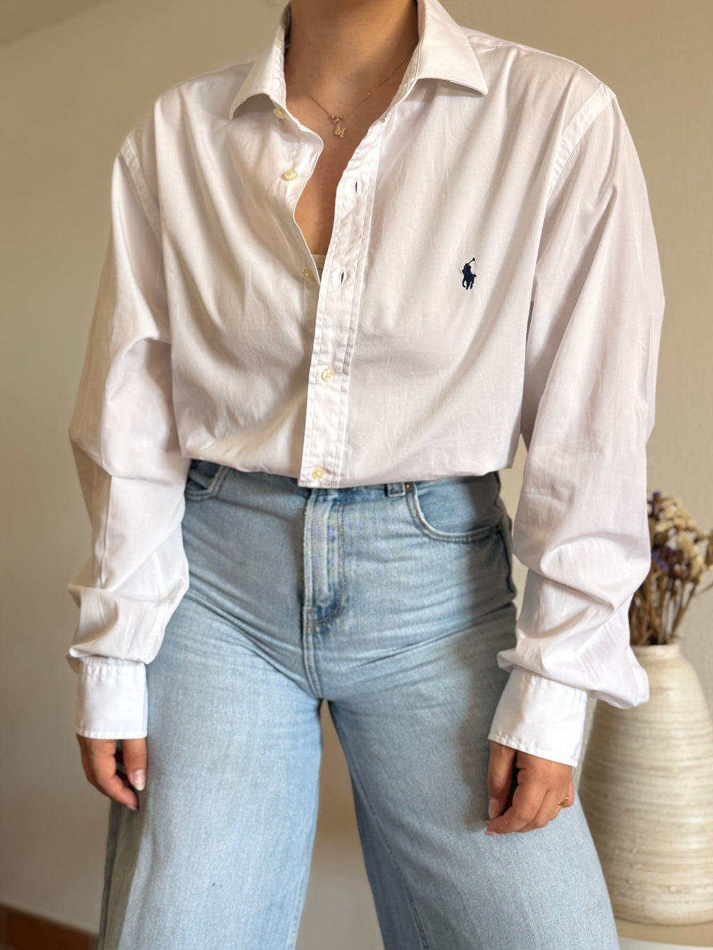 Camisa Polo Ralph Lauren White – Vintage Essential
