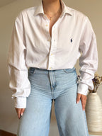 Camisa Polo Ralph Lauren White – Vintage Essential