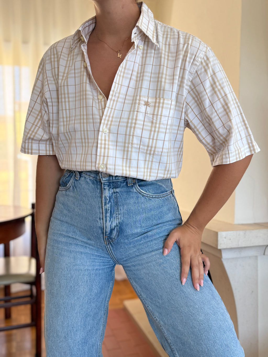 Camisa Burberry