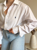 Camisa Polo Ralph Lauren White – Vintage Essential