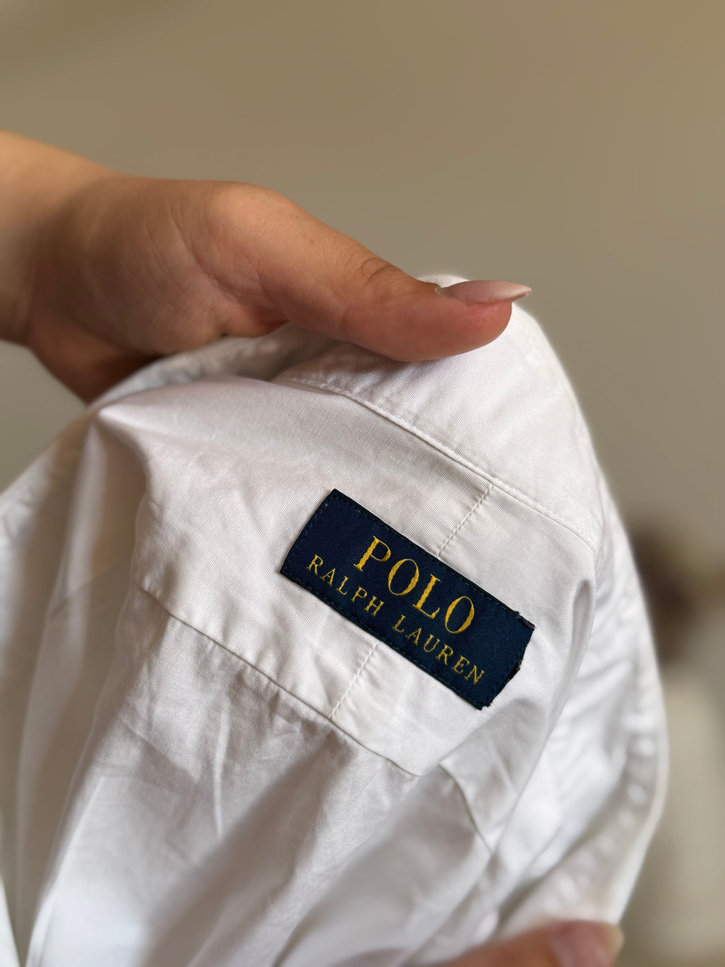 Camisa Polo Ralph Lauren White – Vintage Essential