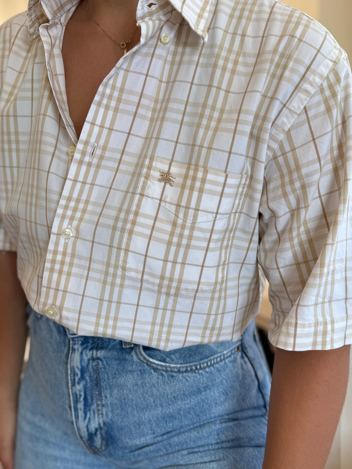 Camisa Burberry