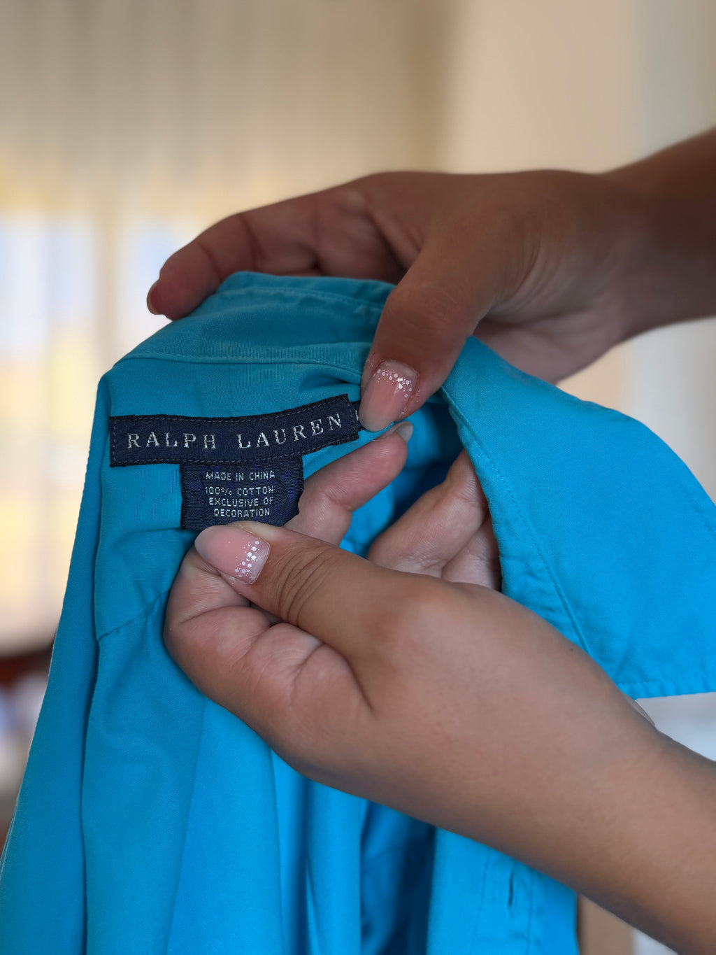 Camisa Ralph Lauren 100% Algodão - Tamanho XS/S