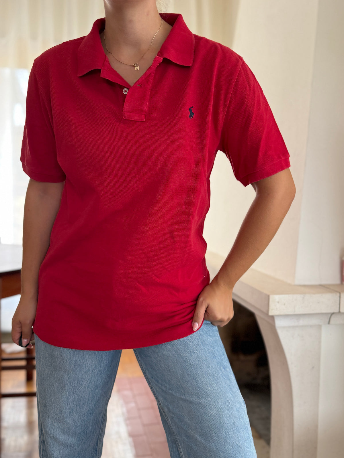 T-shirt Polo Ralph Lauren 100% Algodão - Tamanho M