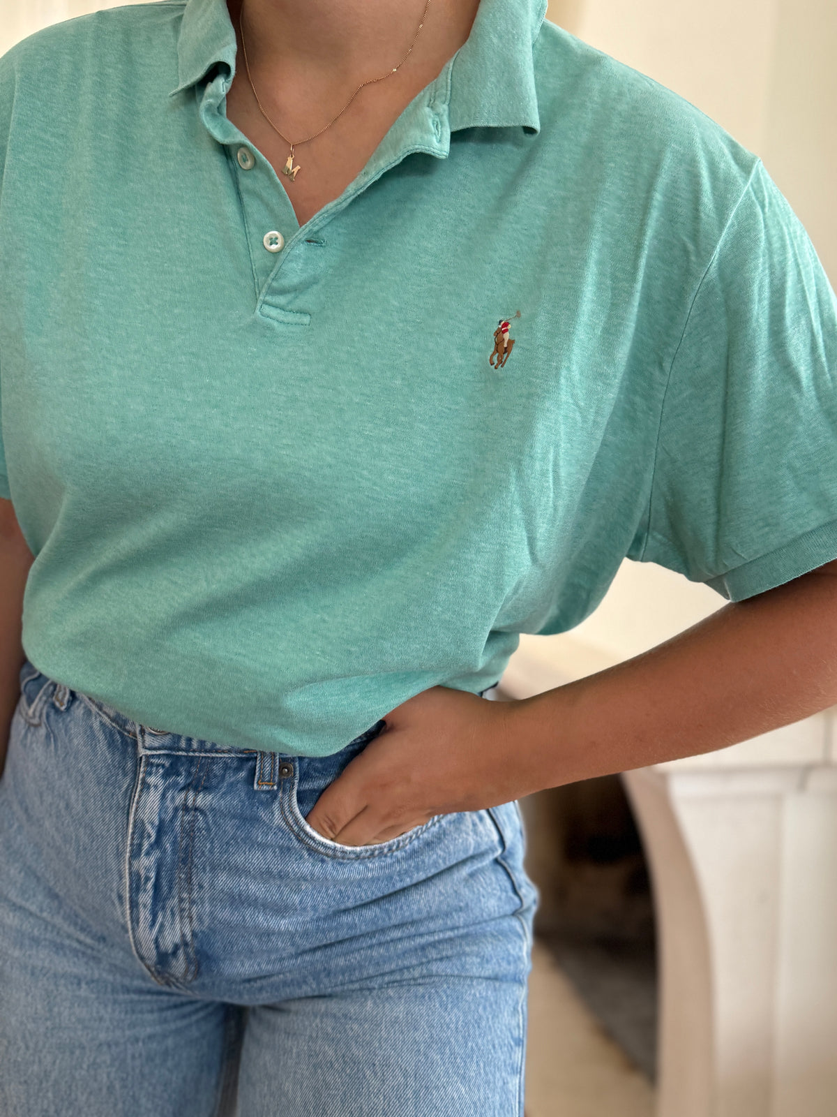 T-shirt Polo Ralph Lauren 100% Algodão - Tamanho XL