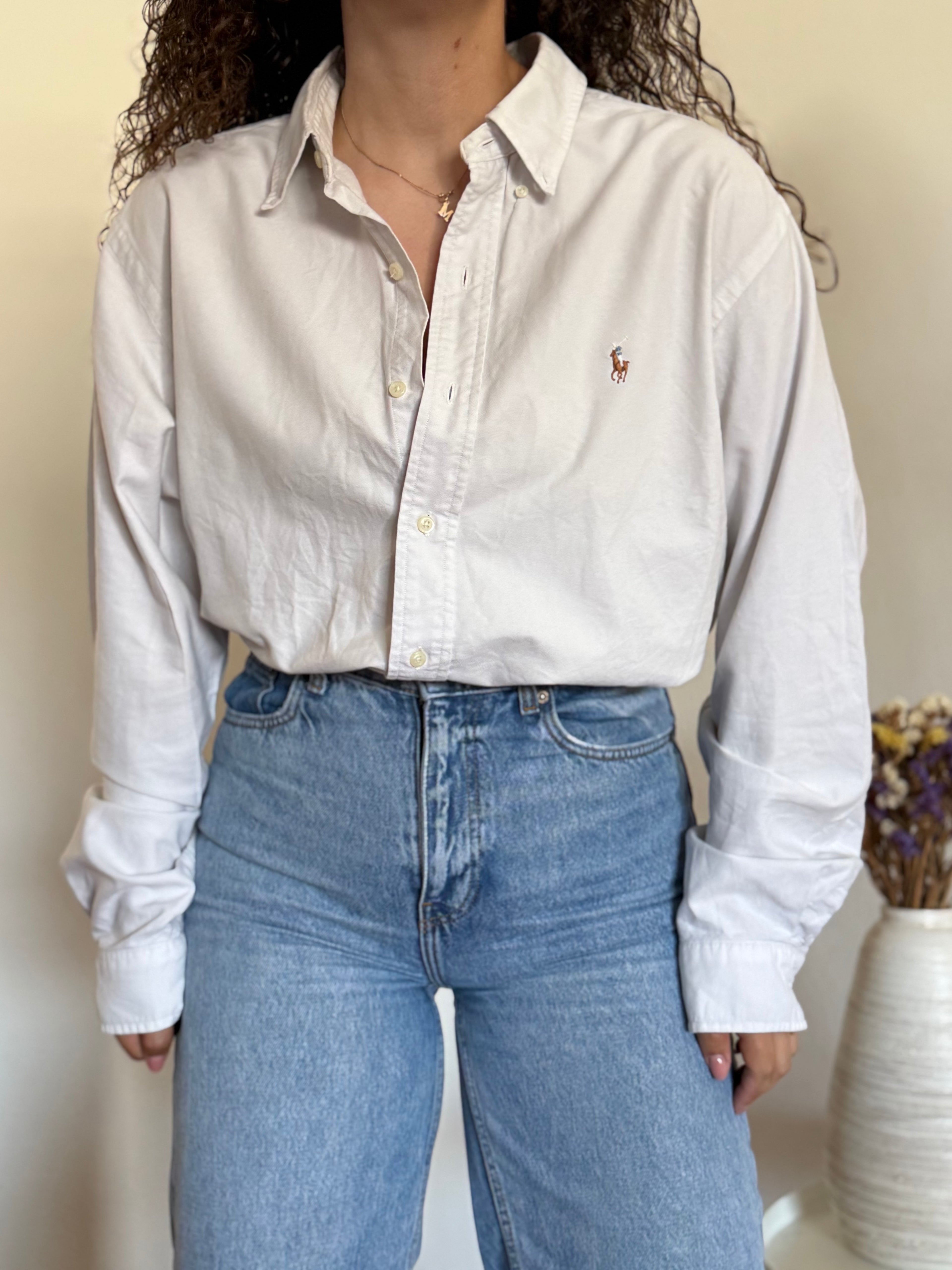 Camisa Ralph Lauren Oxford White – Tam. XL