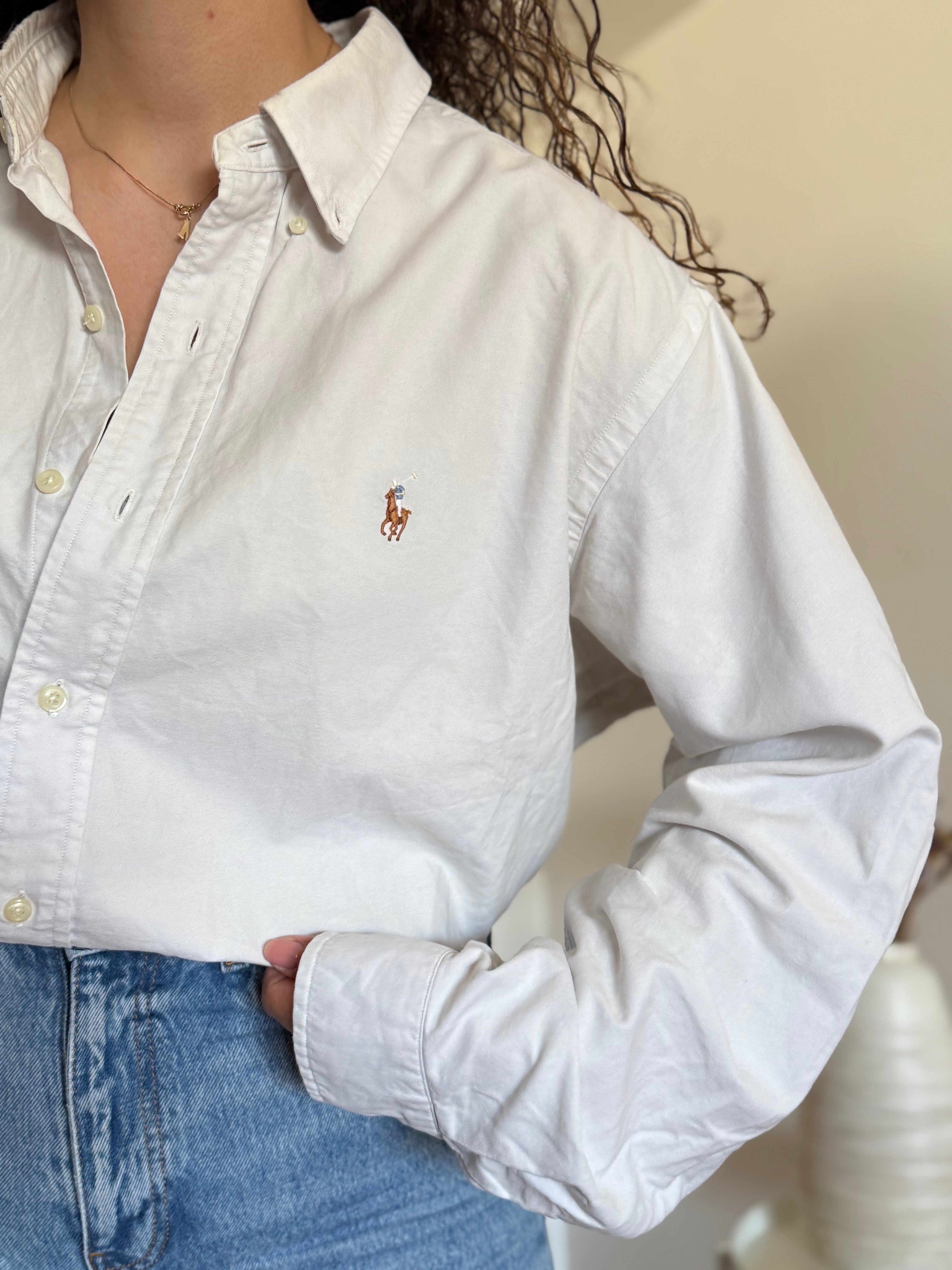 Camisa Ralph Lauren Oxford White – Tam. XL