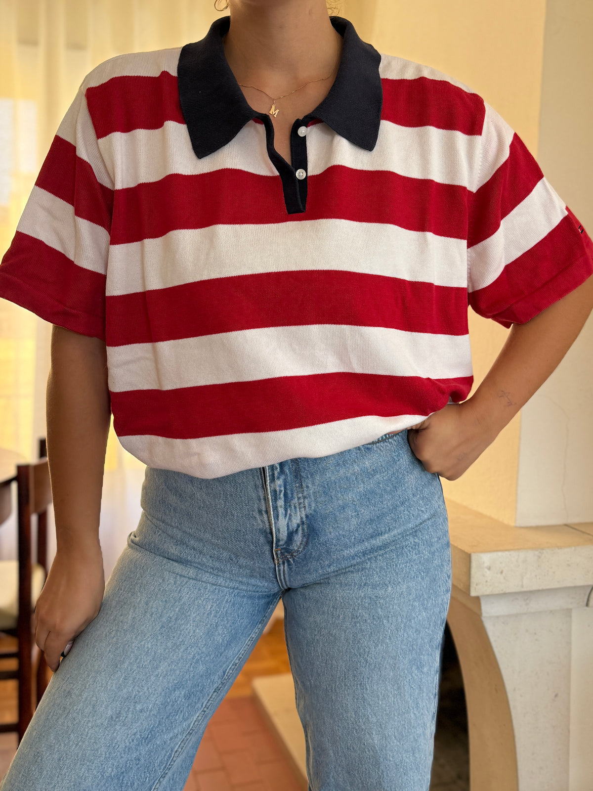 T-shirt Polo Tommy Hilfiger - Tamanho XXL