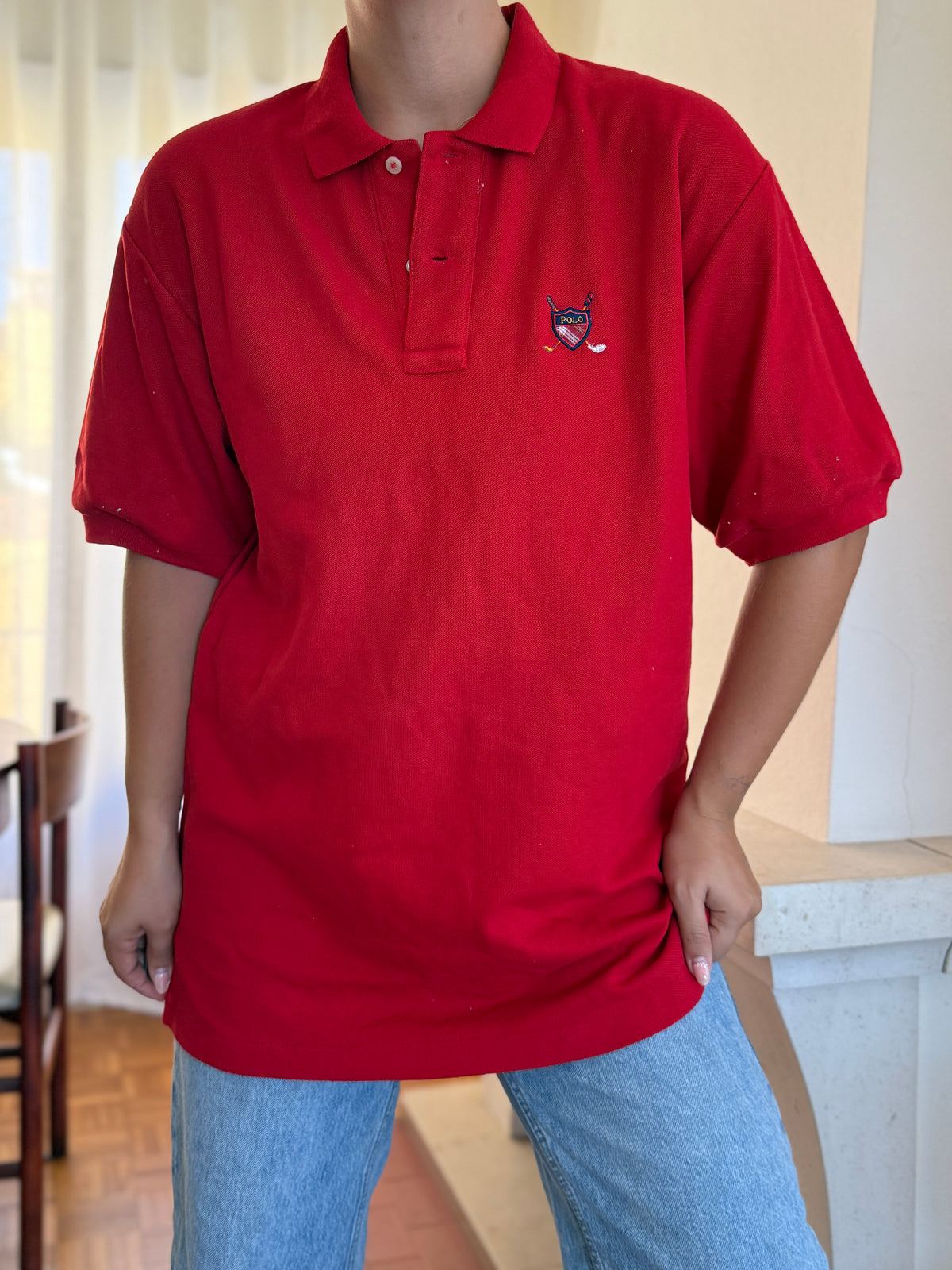 T-shirt Polo Ralph Lauren 100% Algodão - Tamanho L