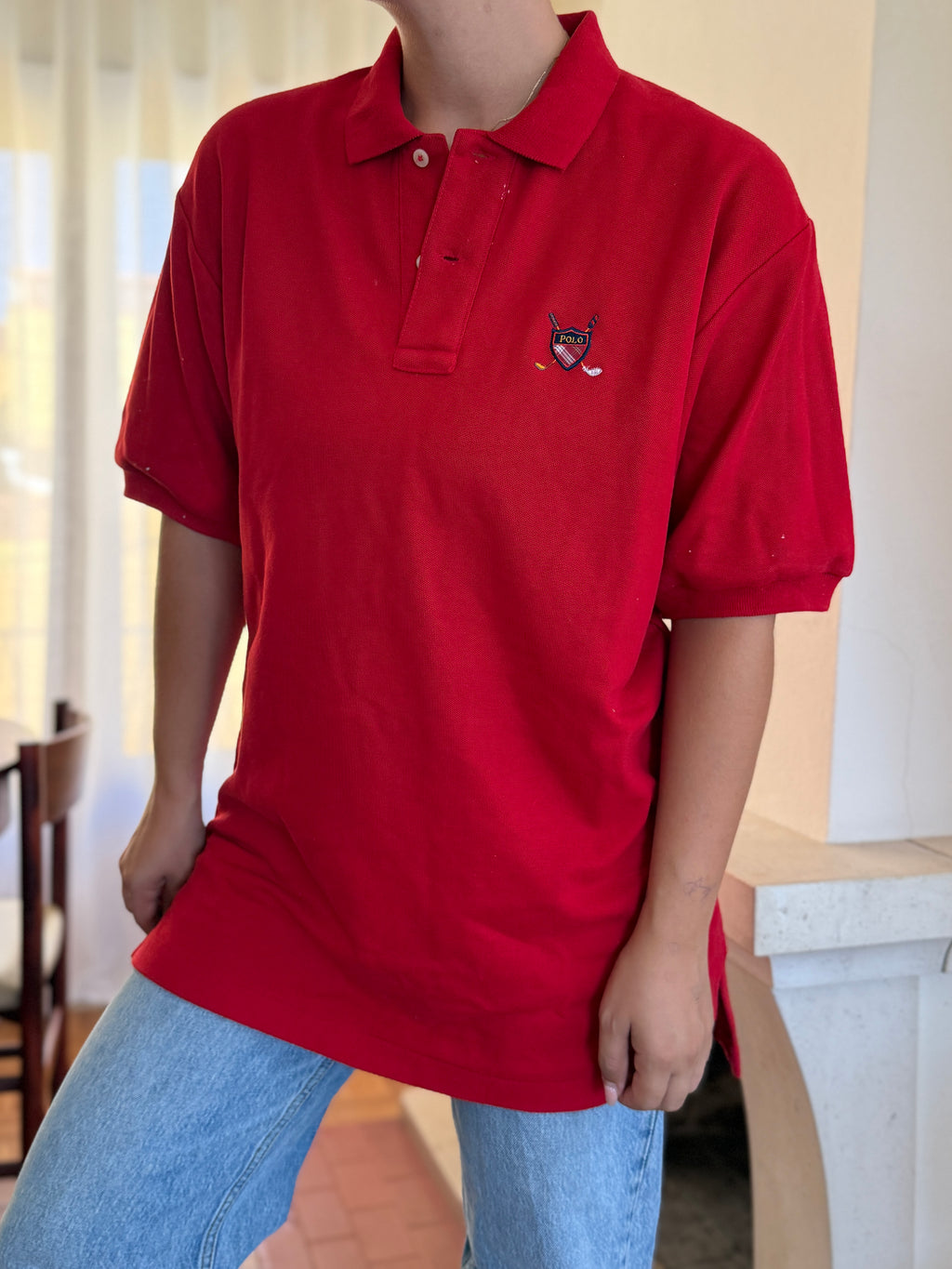 T-shirt Polo Ralph Lauren 100% Algodão - Tamanho L