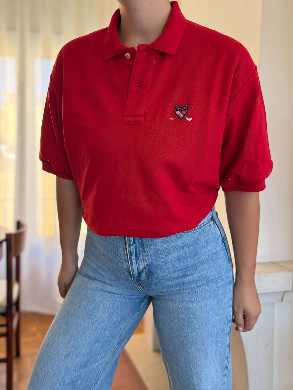 T-shirt Polo Ralph Lauren 100% Algodão - Tamanho L