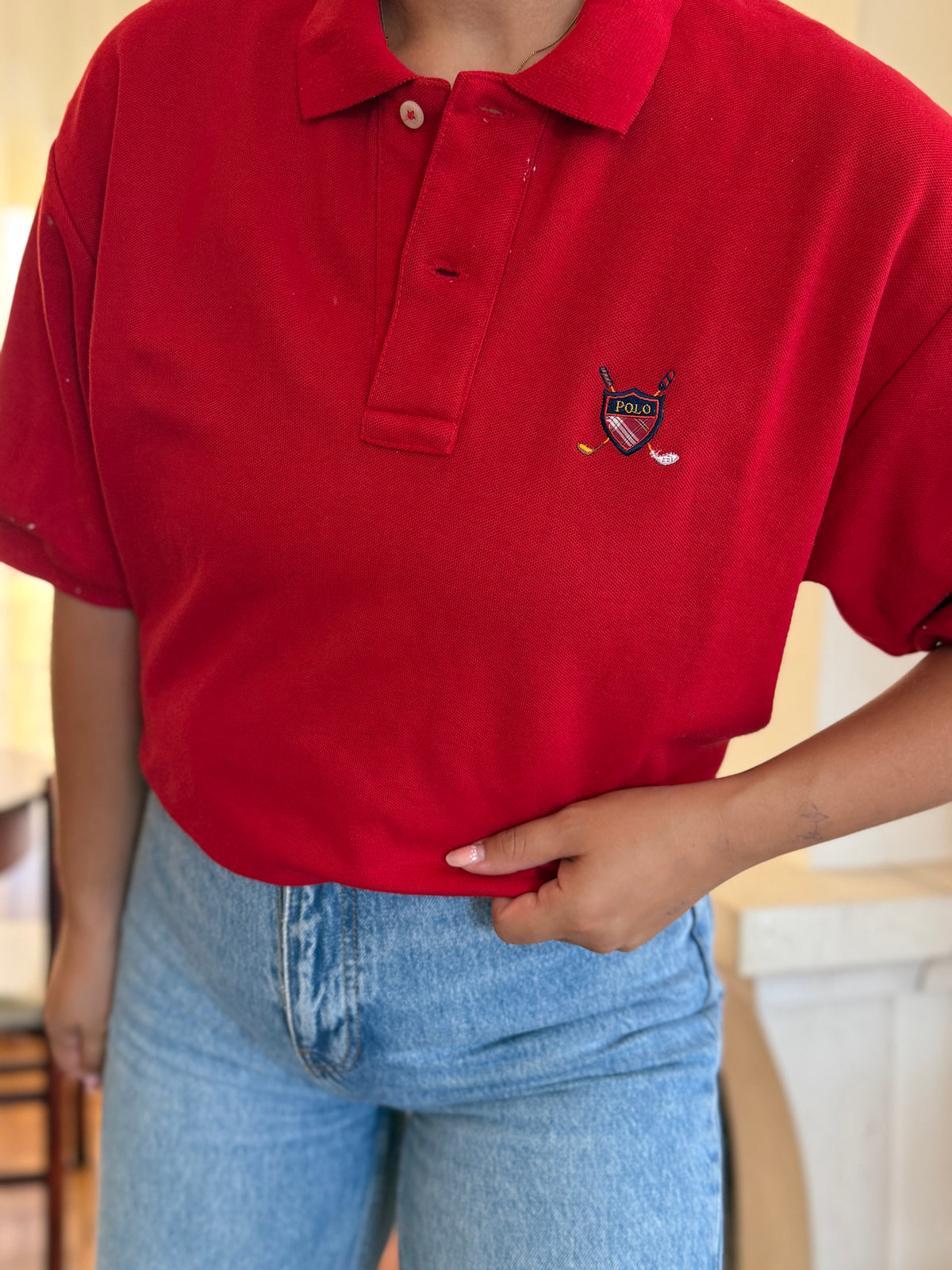 T-shirt Polo Ralph Lauren 100% Algodão - Tamanho L