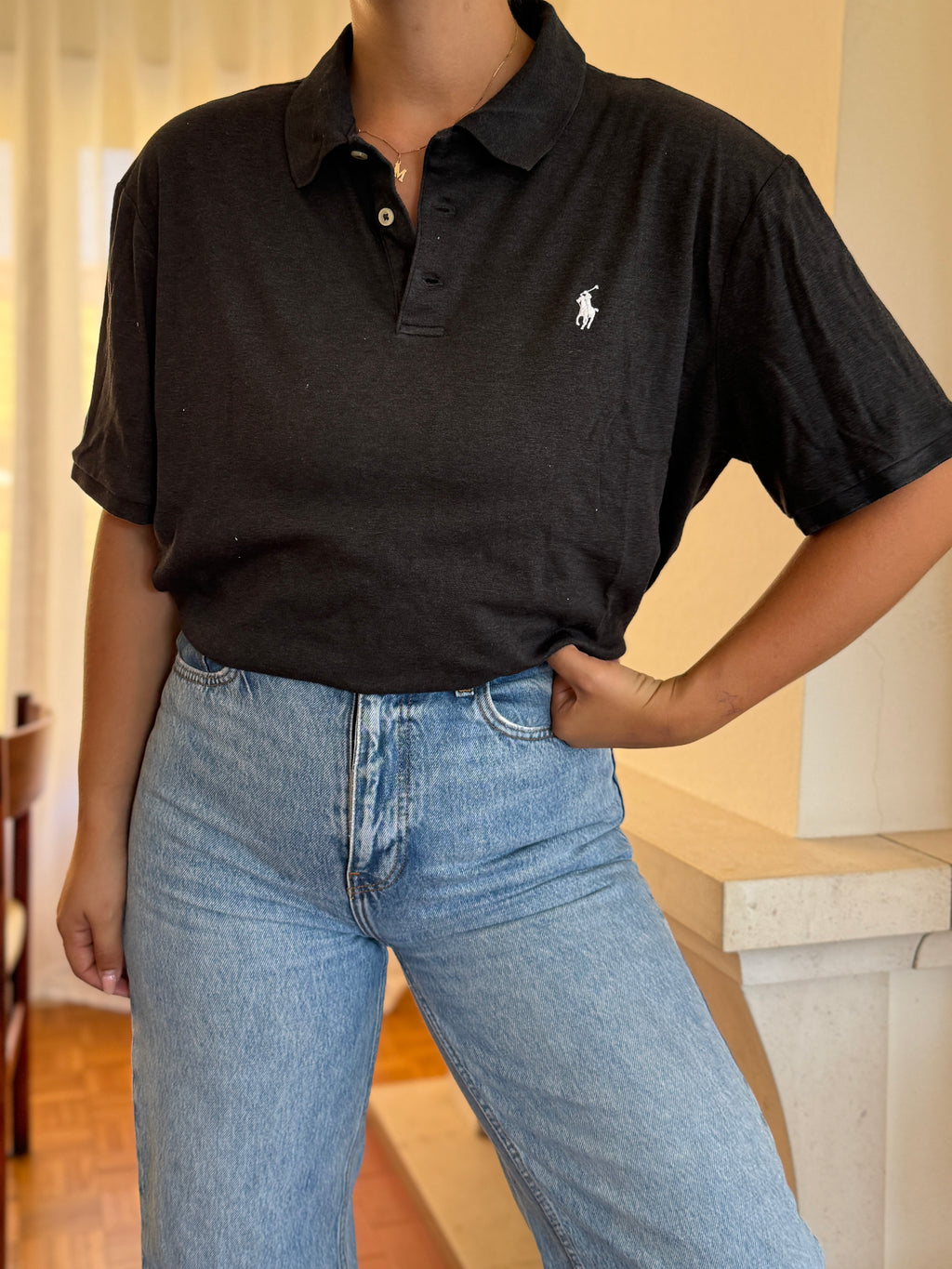 T-shirt Polo Ralph Lauren 100% Algodão - Tamanho L