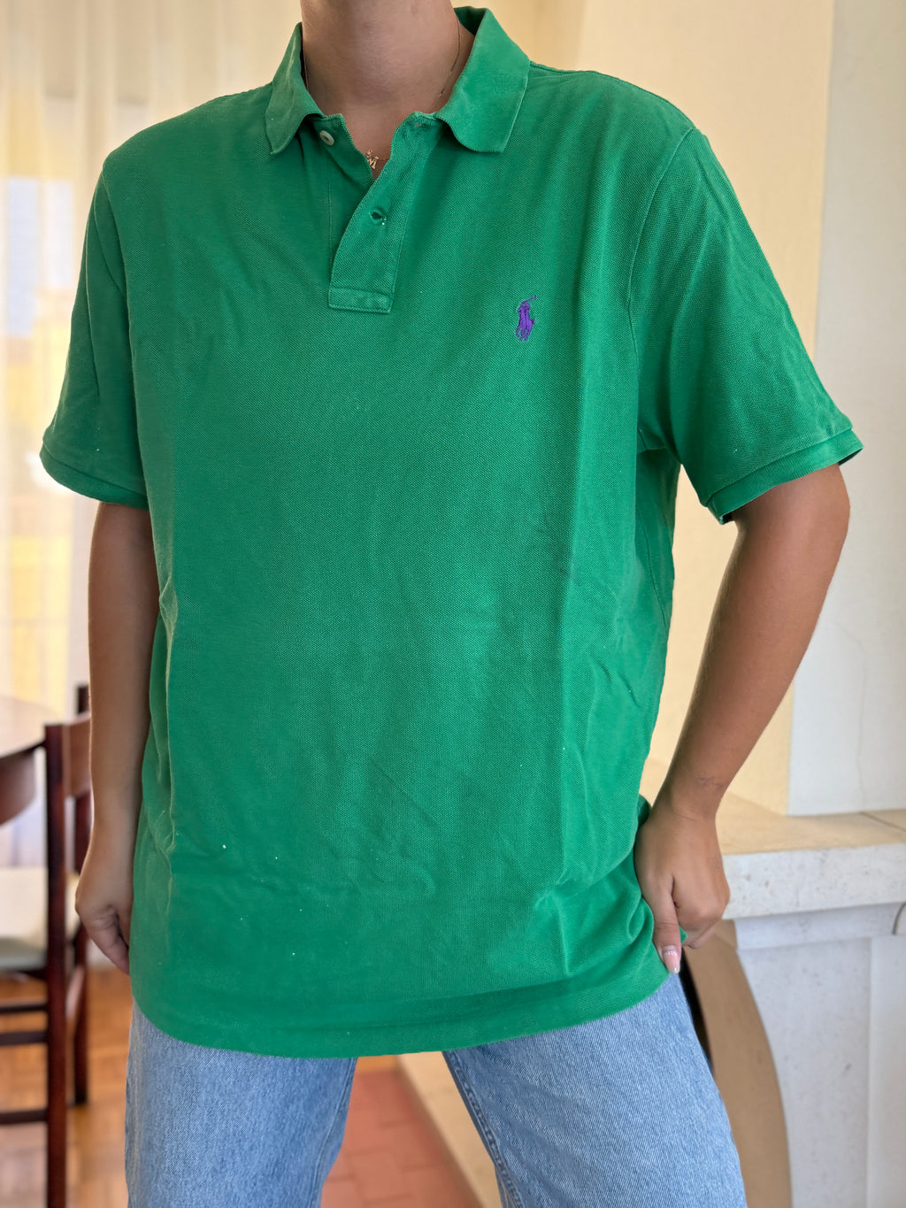 T-shirt Polo Ralph Lauren 100% Algodão - Tamanho L