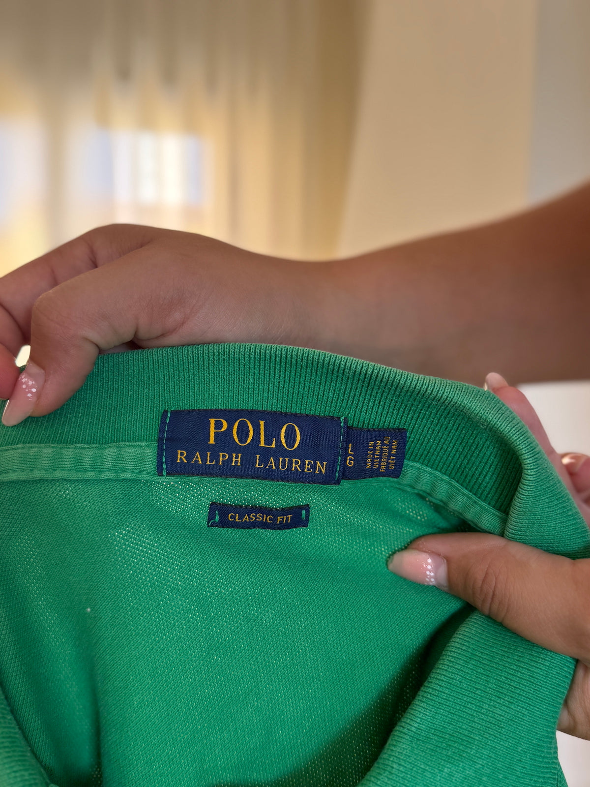 T-shirt Polo Ralph Lauren 100% Algodão - Tamanho L