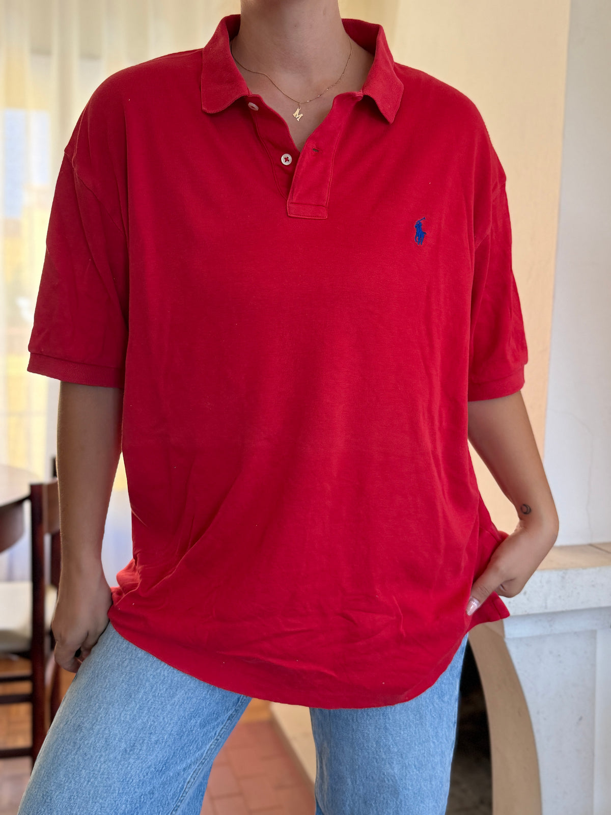 T-shirt Polo Ralph Lauren 100% Algodão - Tamanho L