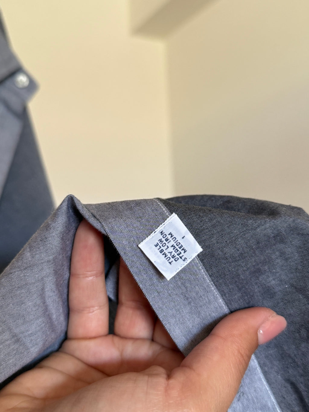 Camisa Polo Ralph Lauren "Yarmouth" em Algodão – Cinza (Tam. 17 / XL)