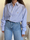 Camisa Ralph Lauren "Blake" em Algodão – Azul (L)