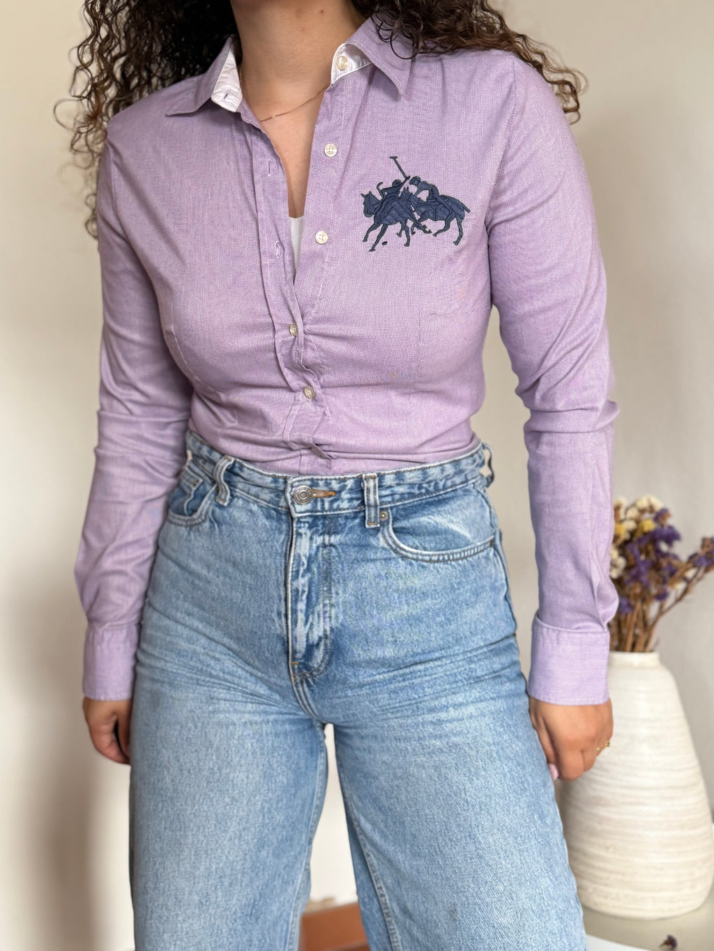 Camisa Ralph Lauren – Roxa (M)