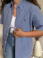 Camisa Ralph Lauren em Algodão – Azul (M)