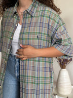 Camisa Polo Ralph Lauren Modelo "Blake" em Algodão – Verde