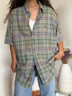 Camisa Polo Ralph Lauren Modelo "Blake" em Algodão – Verde
