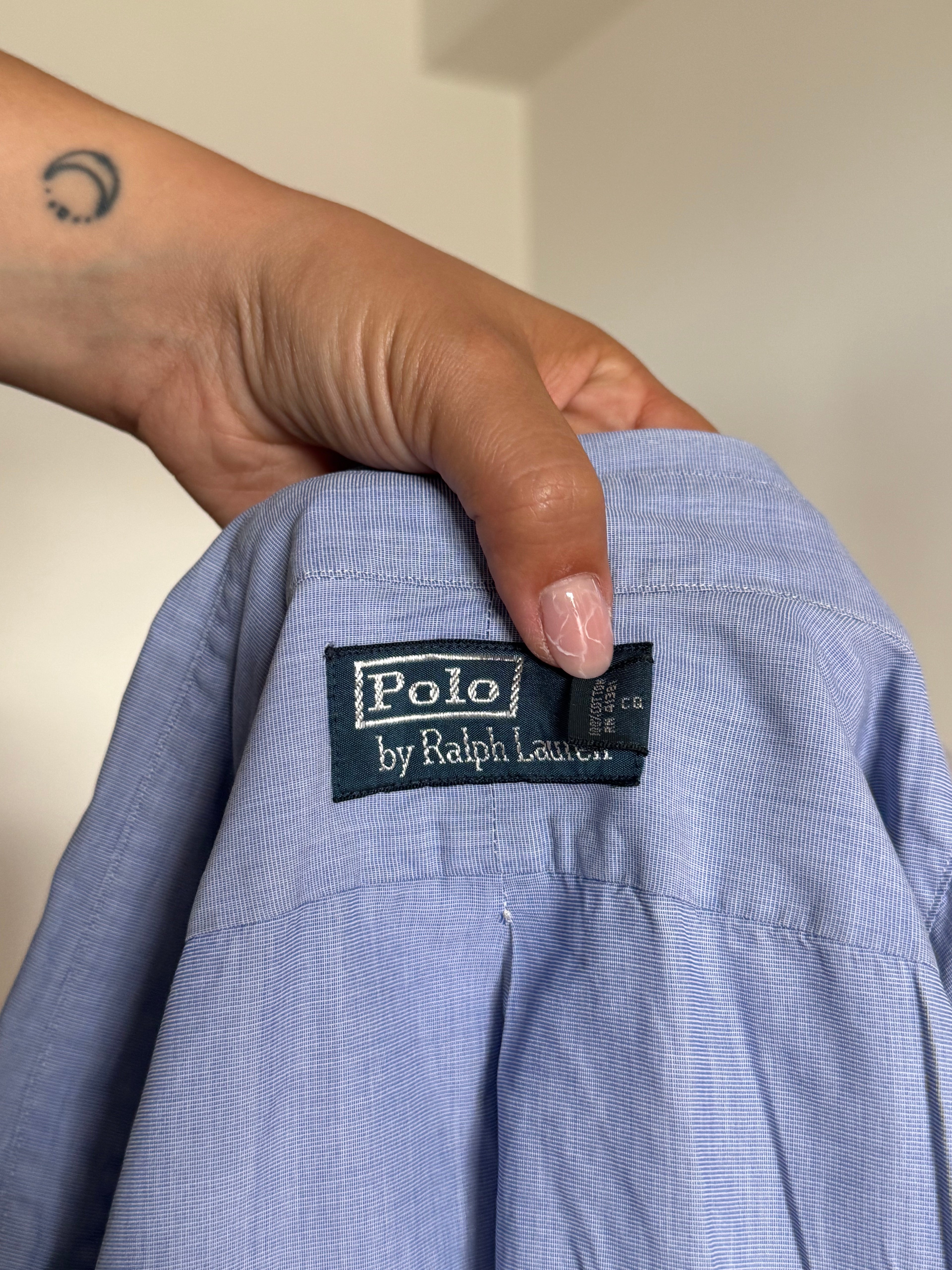 Camisa Polo Ralph Lauren Minimalist em Algodão – Azul