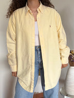 Camisa Ralph Lauren "Yarmouth" em Algodão – Amarela (Tam. 16 / L)