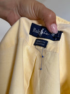 Camisa Ralph Lauren "Yarmouth" em Algodão – Amarela (Tam. 16 / L)