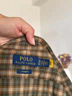 Camisa Polo Ralph Lauren Custom Fit em Algodão – Verde Floresta (XL)