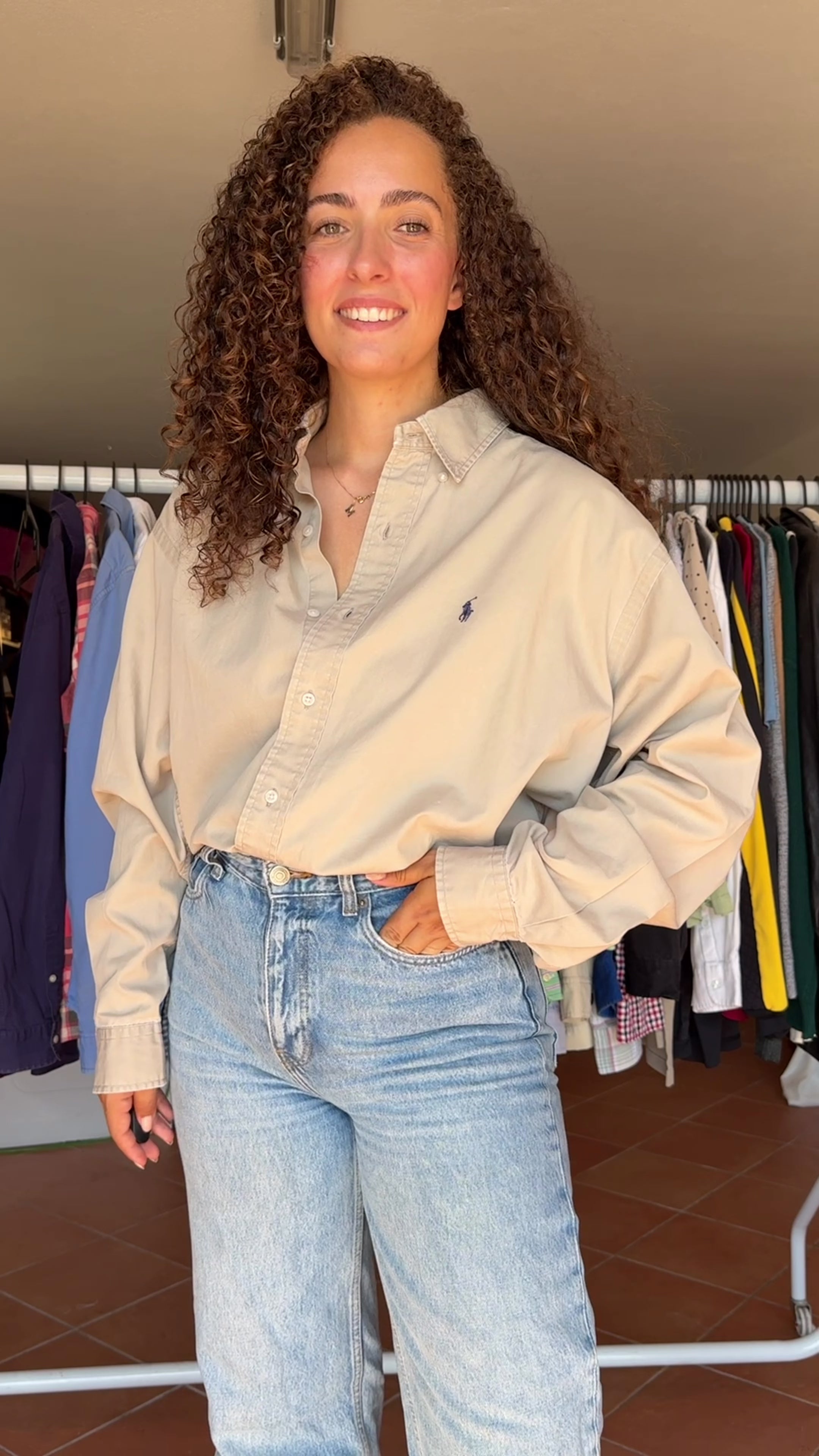 Camisa Ralph Lauren 100% Algodão - Tamanho L